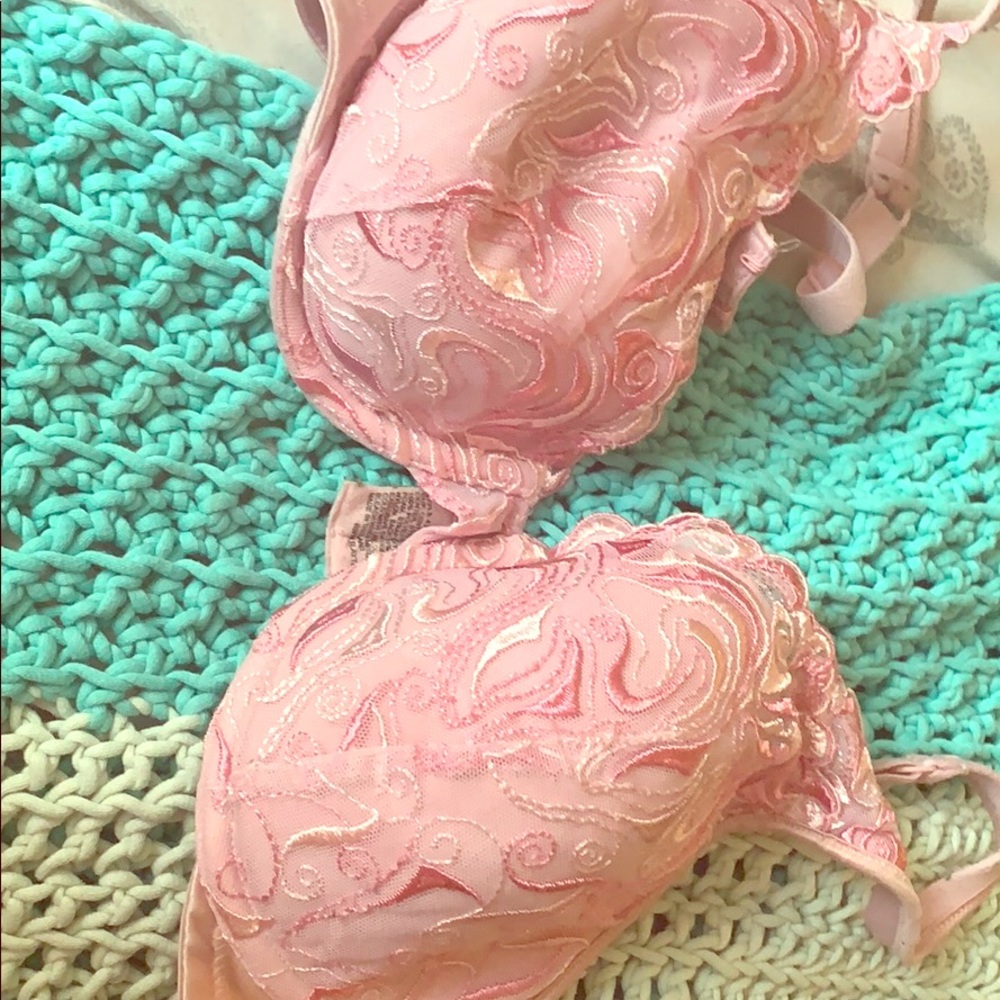 Pink fun bra
